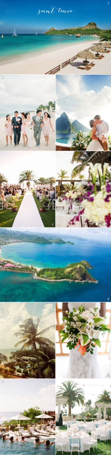 Saint Lucia Destination Wedding Ideas