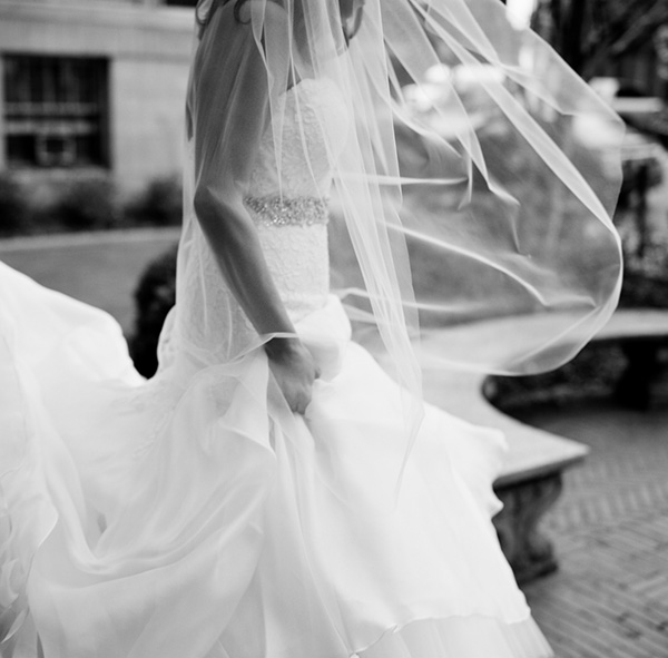 Sheer Veil Bridal Ideas