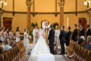 Traditional Chicago Catholic Church Wedding Ceremony
