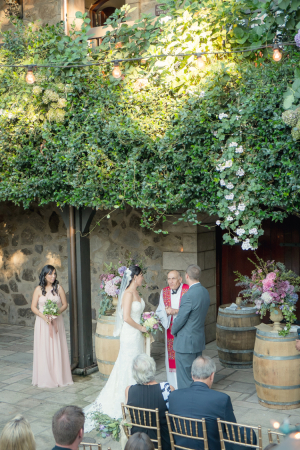 Ceremony Winery Wedding