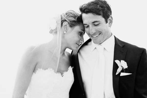 Classic Bride and Groom Portrait From Erin McGinn