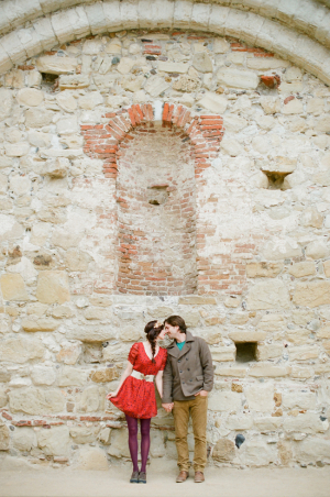 Modern Fall Engagement Session