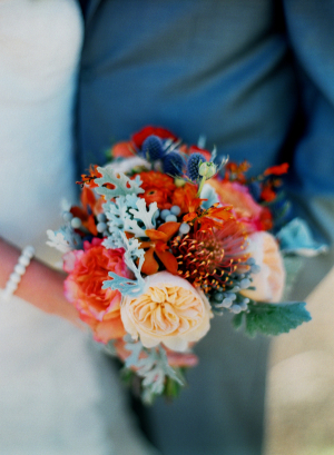 Orange and Yellow Fall Bouquet