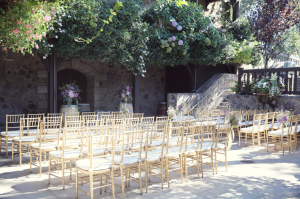 Outdoor Ceremony at Winery