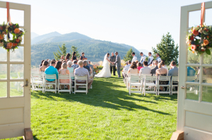 Outdoor Mountaintop Wedding Ceremony
