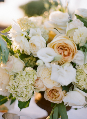 Peach and Ivory Flowers