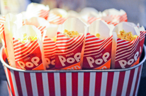 Popcorn at Wedding