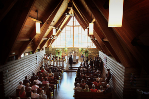 Rustic Chapel Wedding Ceremony