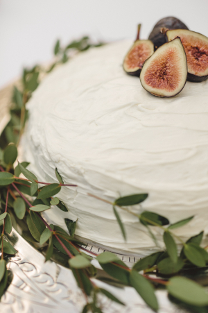 Wedding Cake with Figs