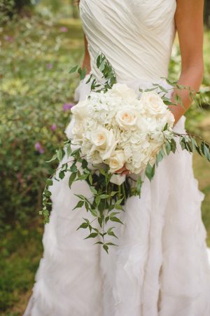White and Greenery Bouquet