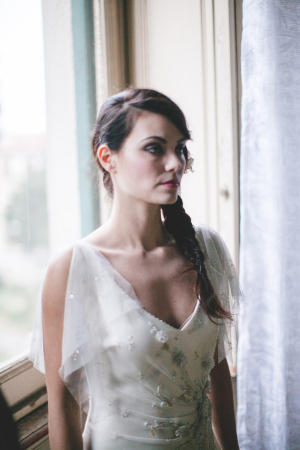 Elegant Bride in Braid