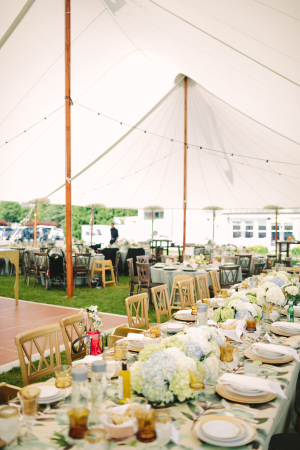 Gold and Amber Wedding Reception