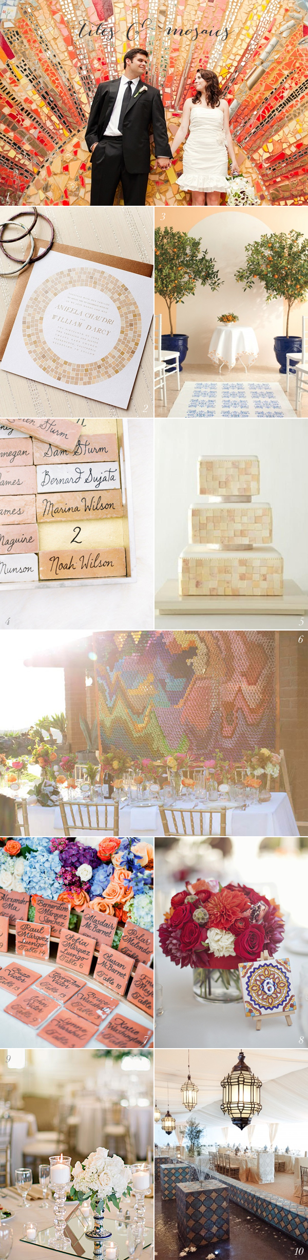 Mosaic-Wedding-Ideas