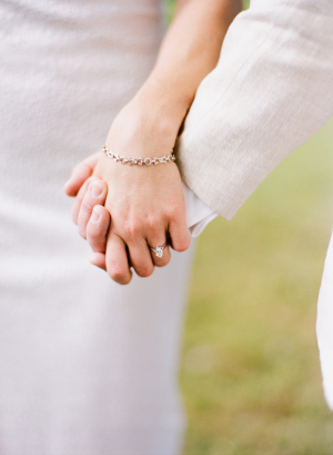 Simple Bridal Bracelet