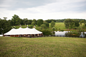 Tent Reception at Private Home