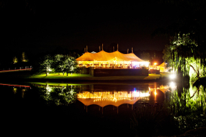 Tented Reception at Night