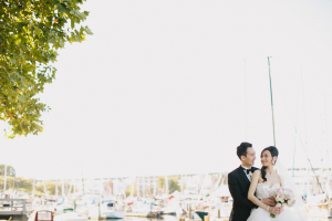 Wedding Photos Vancouver Harbor