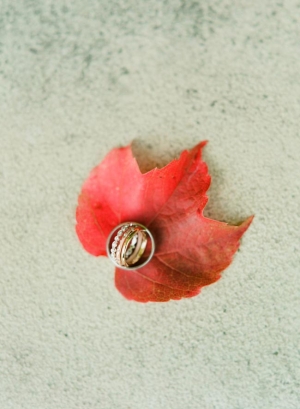 Autumn Wedding Ring Photo