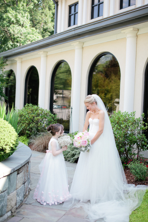Bride and Flower Girl1