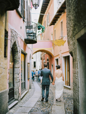 Bride and Groom Orta San Giulio
