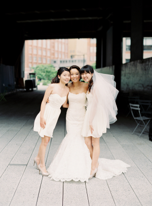Cream Colored Bridesmaids Dresses