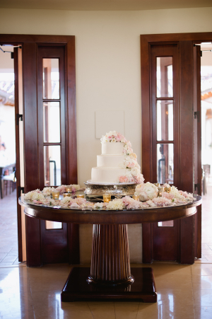 Floral Cake Table