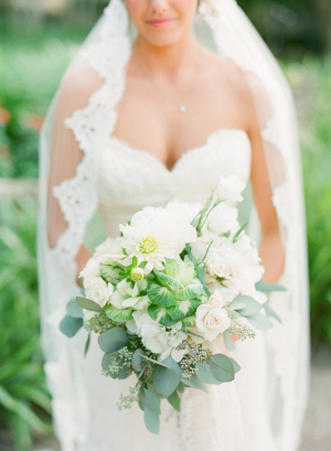 Gorgeous Green and White Bouquet