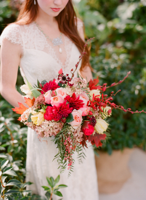 Gorgeous Pink and Red Bouquet