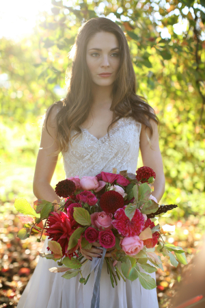 Oversize Fall Bridal Bouquet