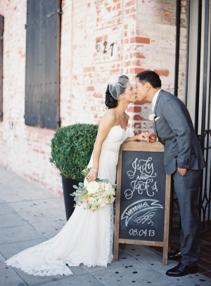 Chalkboard Wedding Sign