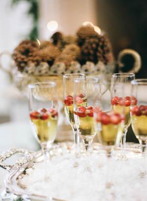 Champagne and Berries