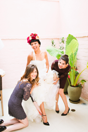 Chic Lace Bridesmaids Dresses