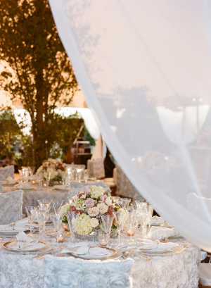 Elegant Tent Wedding Reception