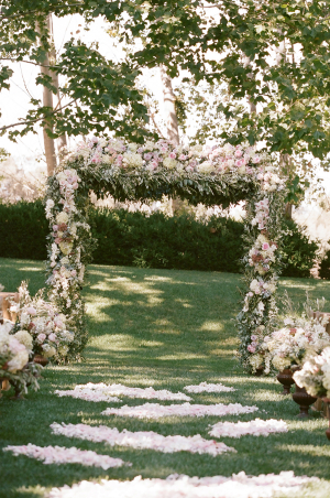 Gorgeous Floral Wedding Arch