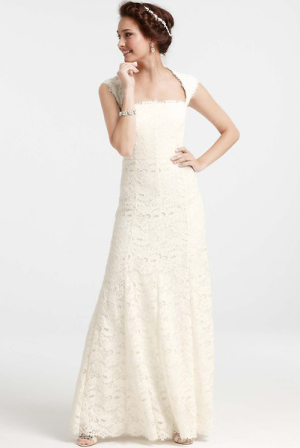 Ann Taylor Isabella Lace Wedding Dress