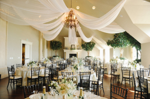 Ivory and Green Reception