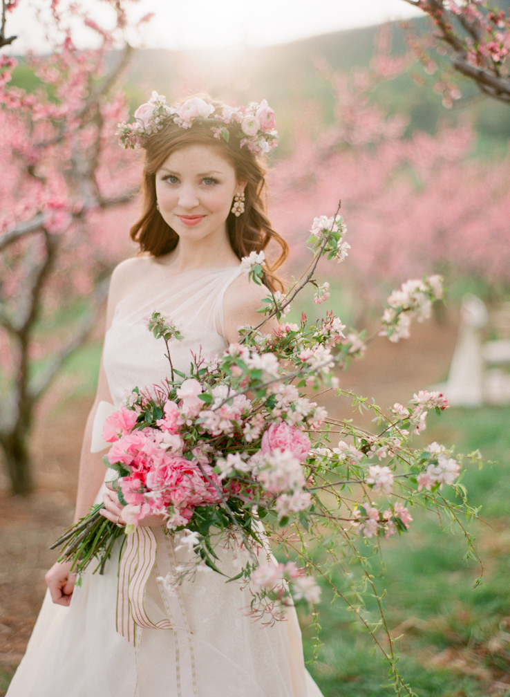 Peach Blossom Wedding Inspiration