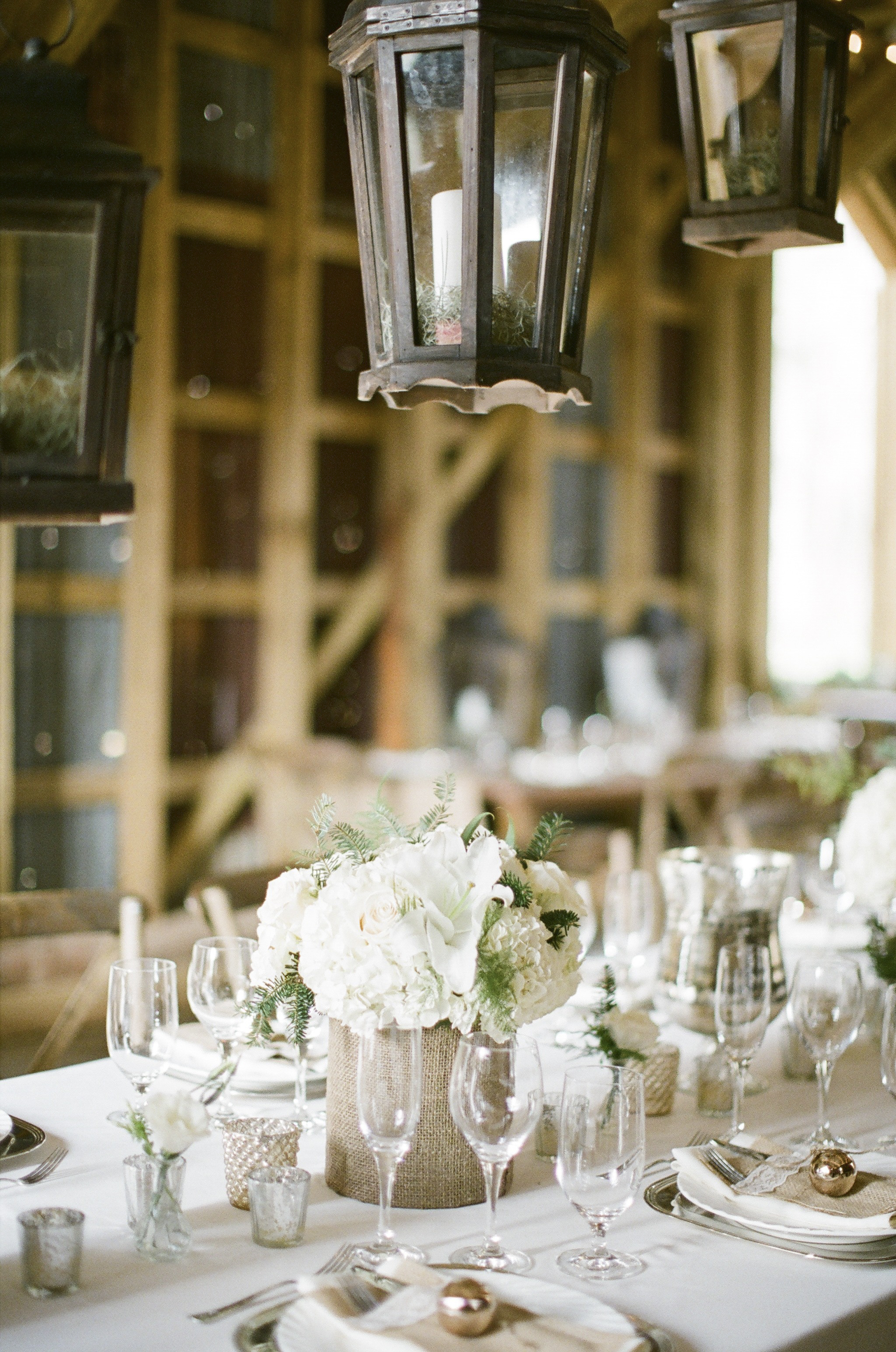 Neutral White Wedding Table