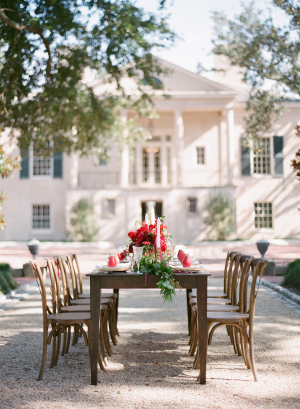 Outdoor Estate Wedding Table