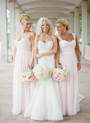 Pale Pink Bridesmaids Dresses2