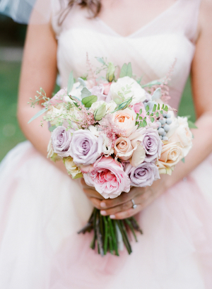 Pink and Lavender Rose Bouquet