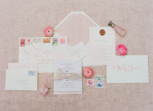 Pretty Pink Wedding Stationery