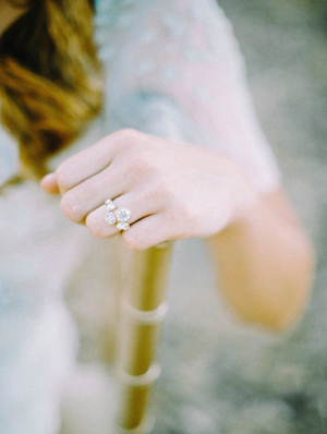 Pretty Vintage Inspired Wedding Ring