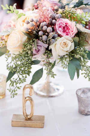 Rose and Berry Floral Arrangement