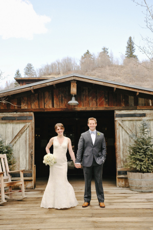 Rustic Utah Winter Wedding