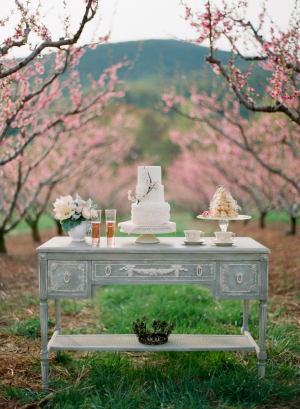 Shabby Chic Cake Table