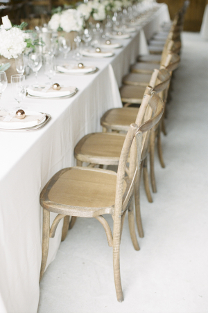 Simple Bamboo Chairs Reception Ideas