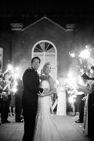 Wedding Exit with Sparklers