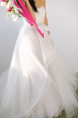 Bridal Gown with Dots