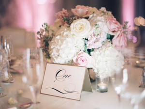 Calligraphy Tent Place Cards
